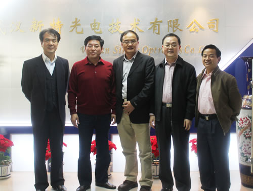 武漢市人民政府副秘書長、武漢市僑聯(lián)主席一行到我司調(diào)研