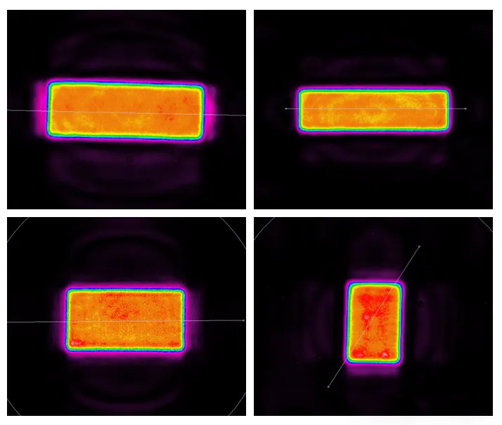 液晶DOE勻化效果實測圖展示