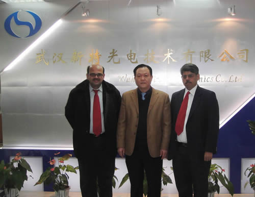 印度客戶(hù)來(lái)拜訪我司并進(jìn)一步洽談合作事宜